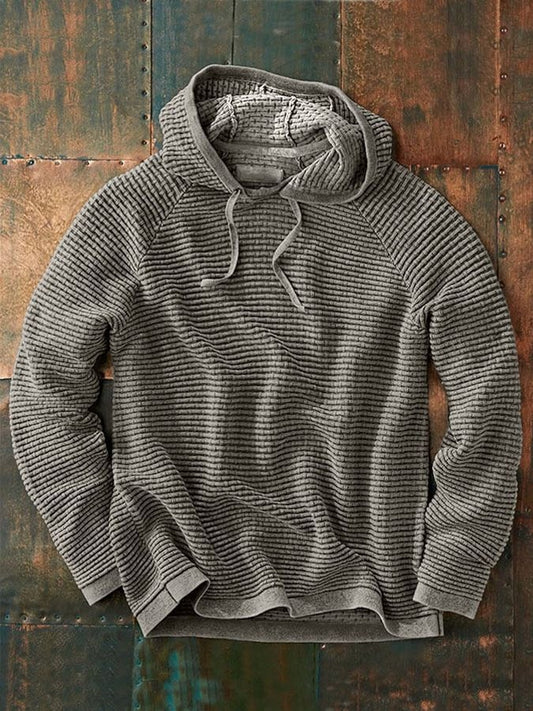 Men's Retro Casual Hoodie Sweatshirt