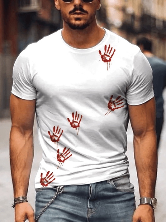 Halloween Men's Printed T-Shirt