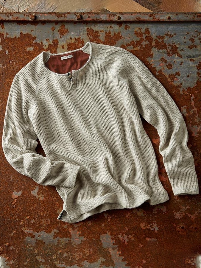 Men's Retro Simple Classic Wool Sweater