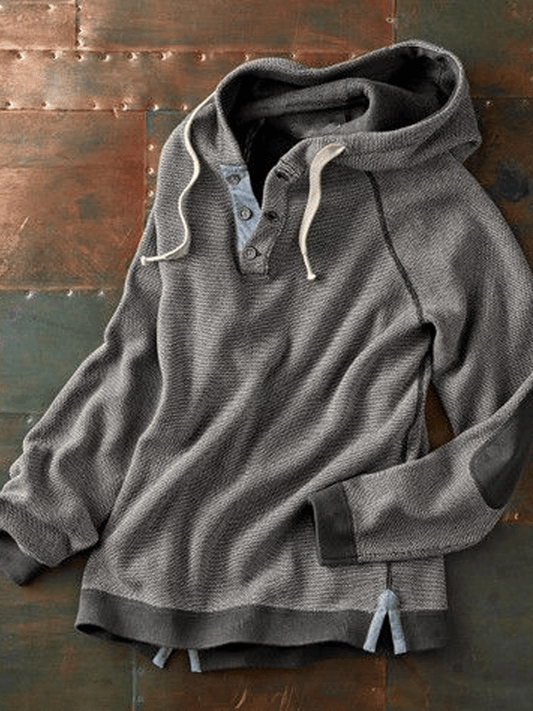 Men's Retro Casual Hoodie Sweatshirt